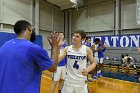 MBBall vs Emmanuel  Wheaton College Men's Basketball vs Emmanuel College. - Photo By: KEITH NORDSTROM : Wheaton, basketball, team photo, MBBall2019